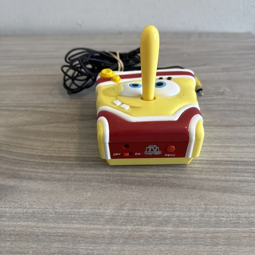 JAKKS Pacific SpongeBob SquarePants 2005 Plug N' in & Play TV Game Tested